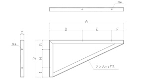三角ブラケット